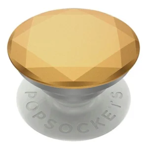 Popsockets 2 Metallic Diamond MedallionGold Phone Holder and Standeng