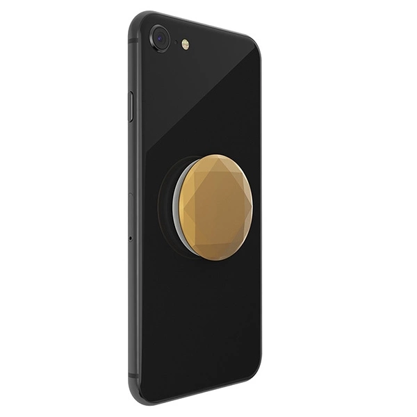 Popsockets 2 Metallic Diamond MedallionGold Phone Holder and Standeng