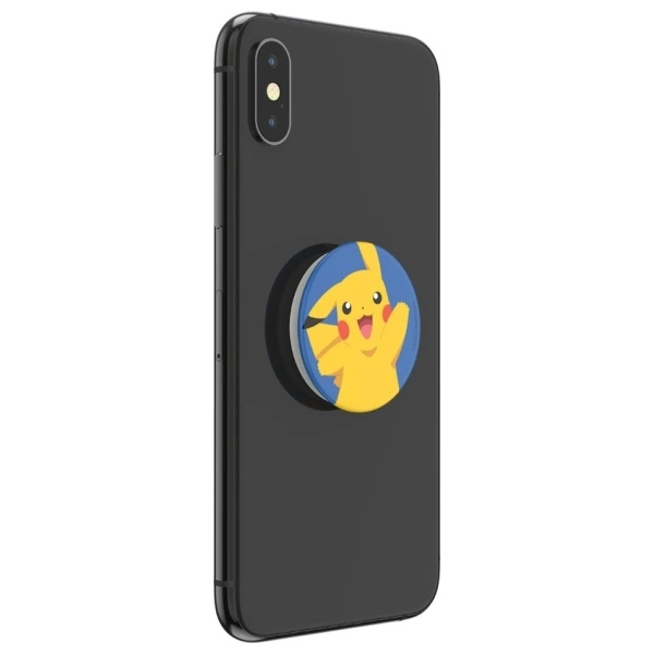 Popsockets 2 Pikachu Knocked Holder and Phone Standeng