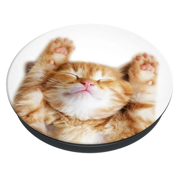 Popsockets 2 Snoozy Cat Holder and Phone Standeng