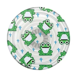 Popsockets PlantCore Grip 8 Bit Frogs and Phone Standeng