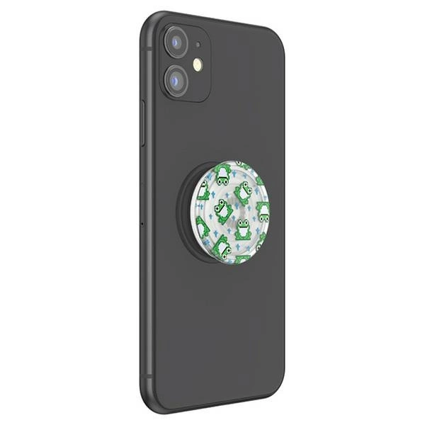 Popsockets PlantCore Grip 8 Bit Frogs and Phone Standeng