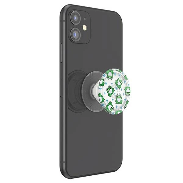 Popsockets PlantCore Grip 8 Bit Frogs and Phone Standeng