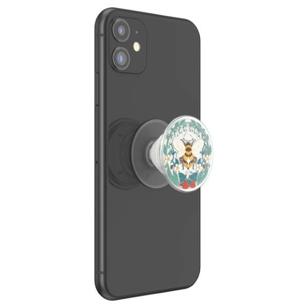 Popsockets PlantCore Grip Bee Boho Phone Holder and Standeng