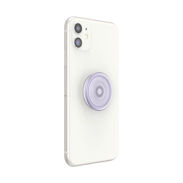 Popsockets PlantCore Grip Dusty Lavender and Phone Standeng
