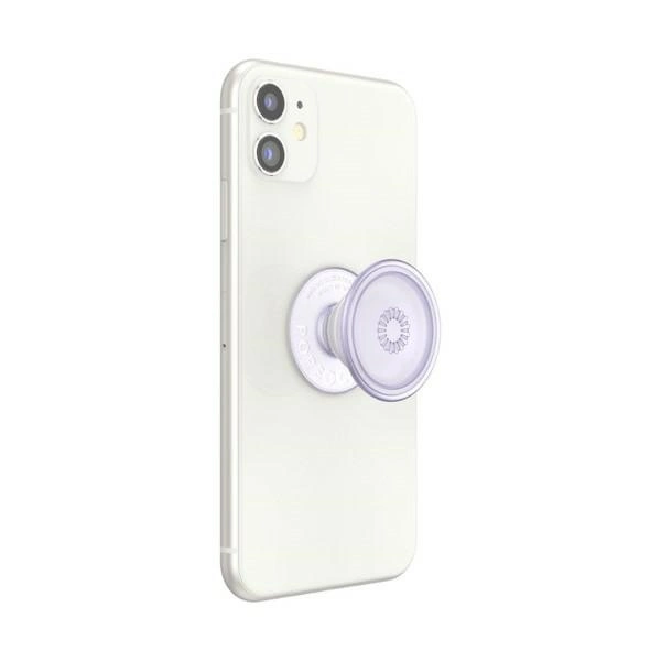 Popsockets PlantCore Grip Dusty Lavender and Phone Standeng