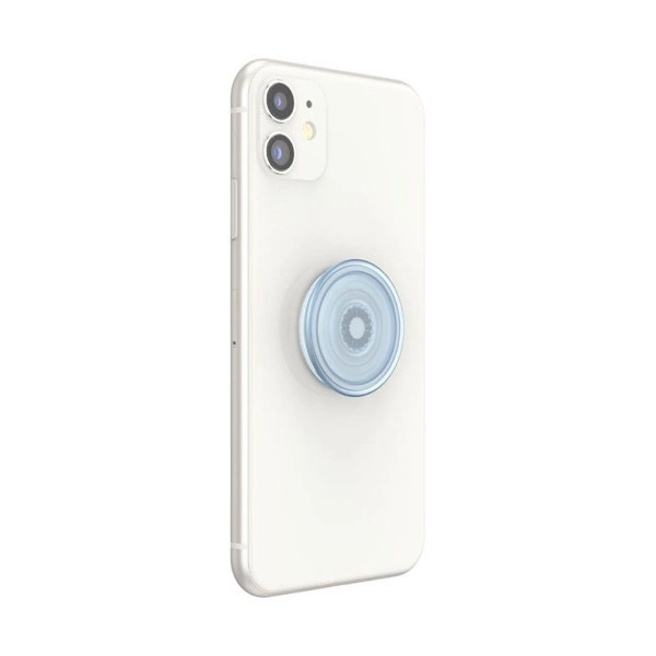 Popsockets PlantCore Grip Ice Blue and Phone Standeng