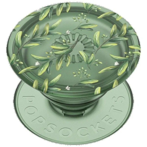 Popsockets PlantCore Grip Olive and Phone Standeng