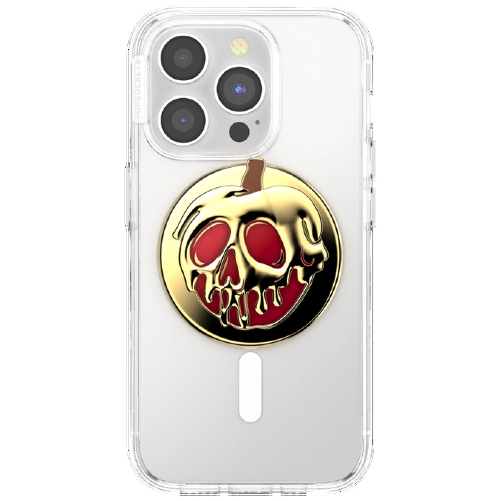 Popsockets Round Disney Enamel Poison Apple MagSafe Holder and Phone Standeng