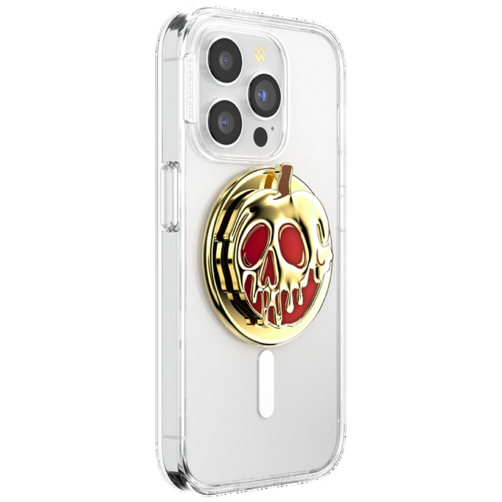 Popsockets Round Disney Enamel Poison Apple MagSafe Holder and Phone Standeng