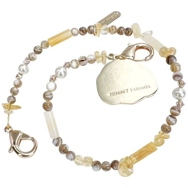 Nimmy Magnetic Handstrap Bag Charm - Browneng