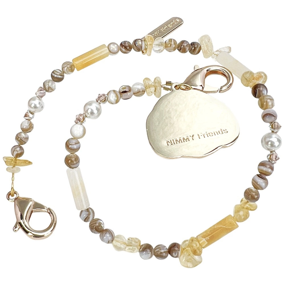 Nimmy Magnetic Handstrap Bag Charm - Browneng