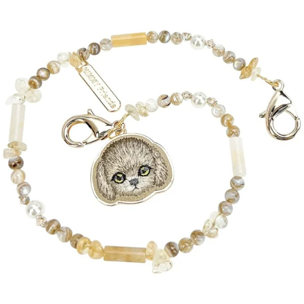 Nimmy Magnetic Handstrap Bag Charm - Browneng