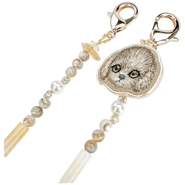 Nimmy Magnetic Handstrap Bag Charm - Browneng