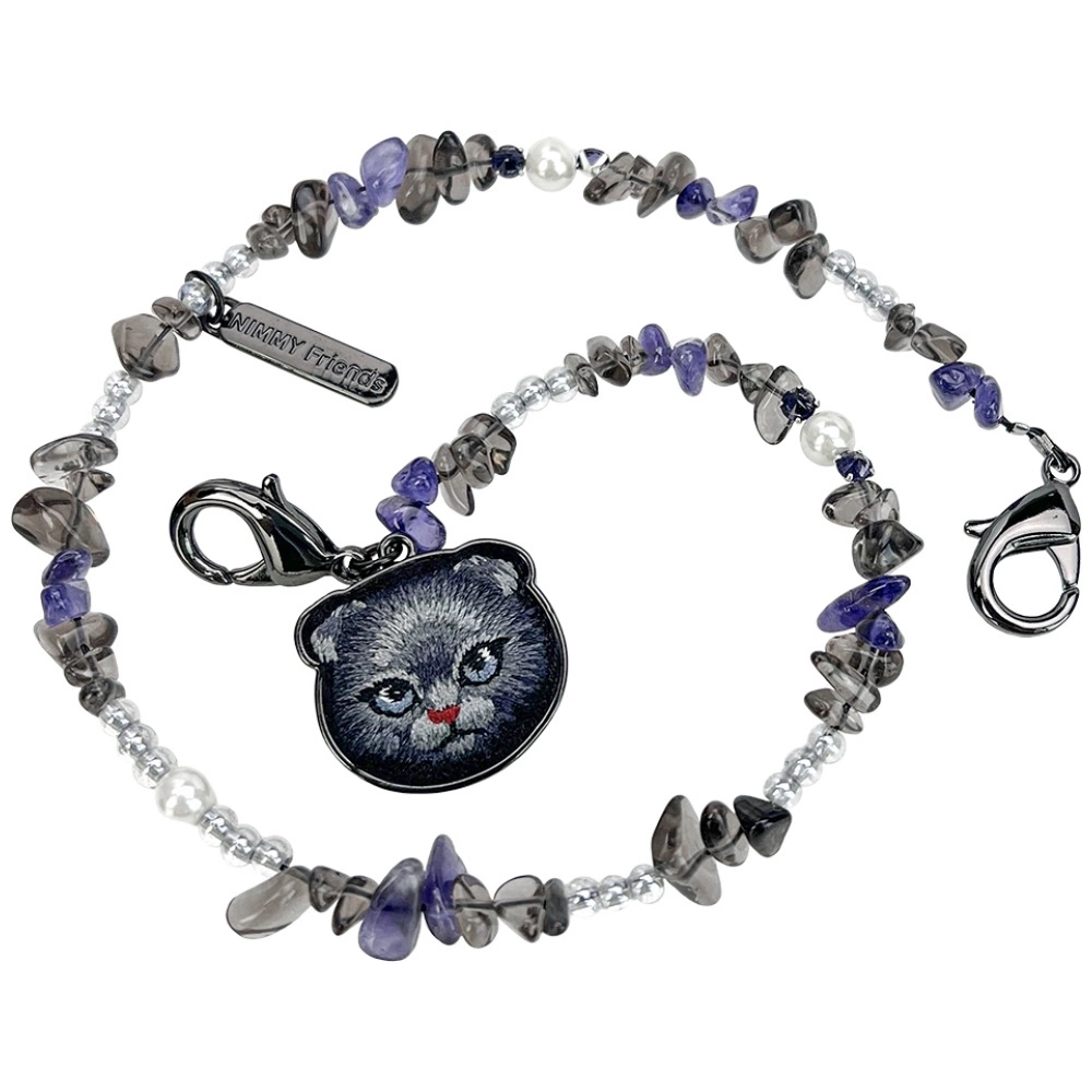 Nimmy Magnetic Handstrap Bag Charm - Blackeng