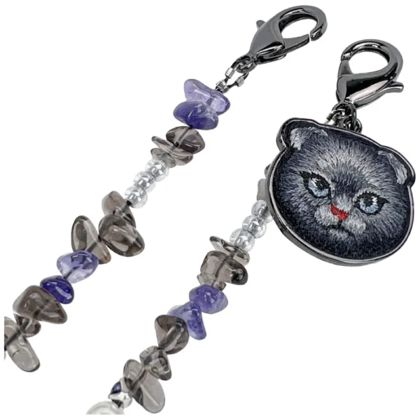 Nimmy Magnetic Handstrap Bag Charm - Blackeng