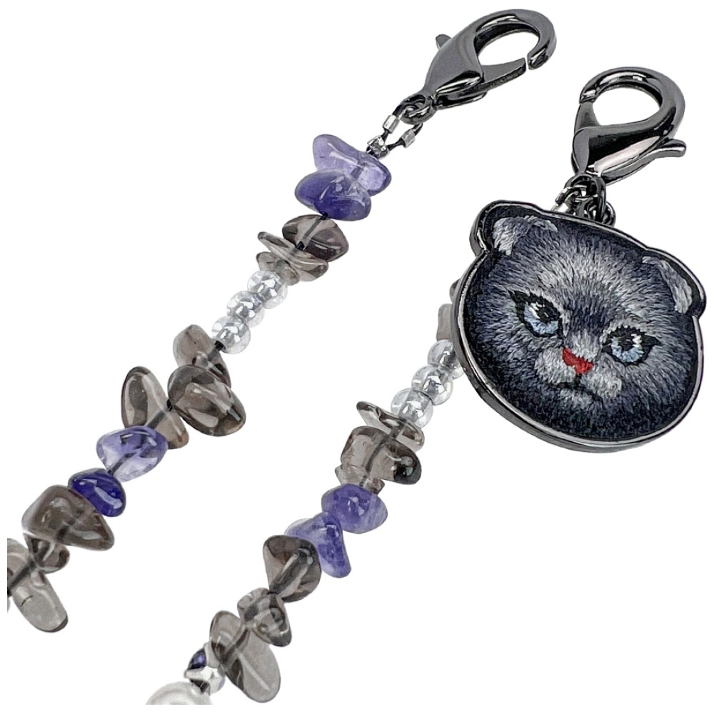 Nimmy Magnetic Handstrap Bag Charm - Blackeng