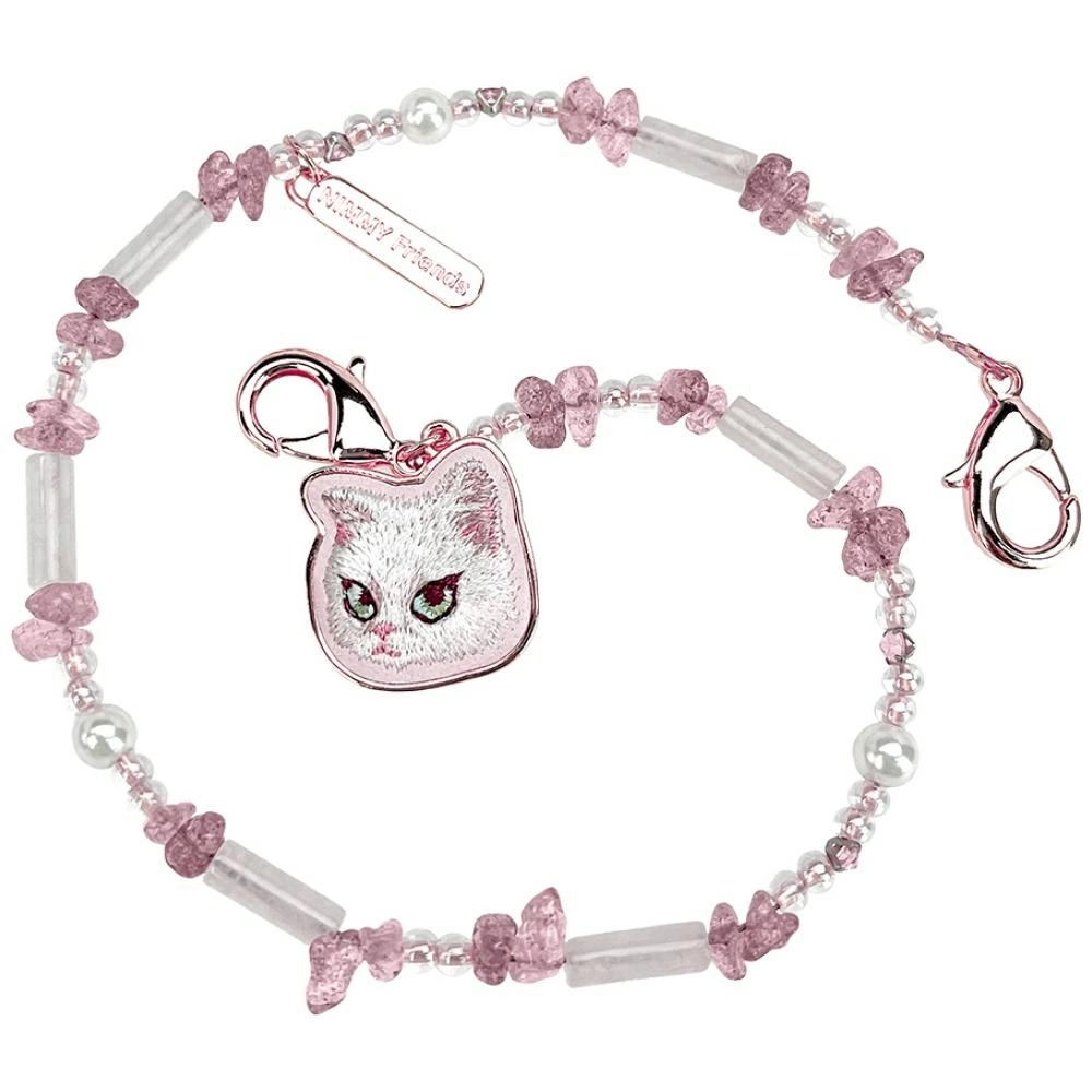Nimmy Magnetic Handstrap Bag Charm - Pinkeng