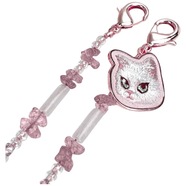 Nimmy Magnetic Handstrap Bag Charm - Pinkeng