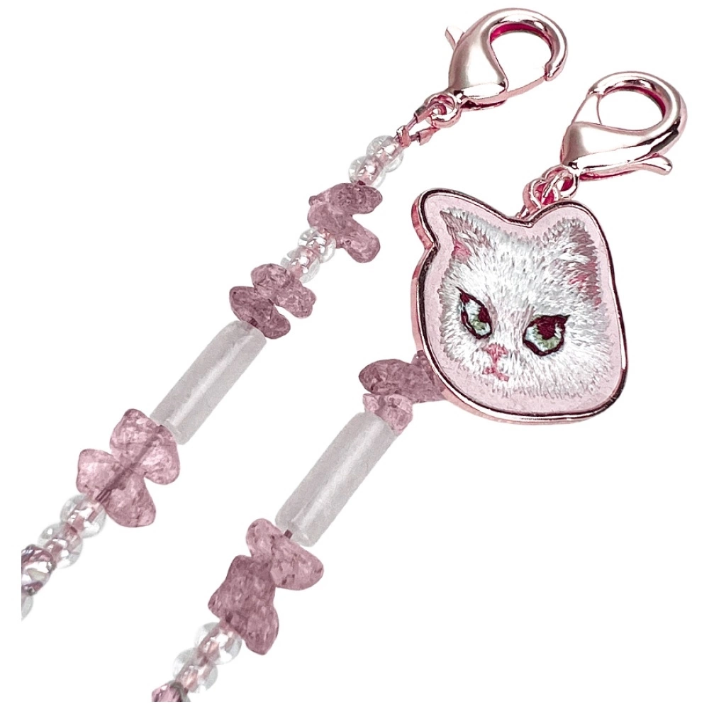 Nimmy Magnetic Handstrap Bag Charm - Pinkeng