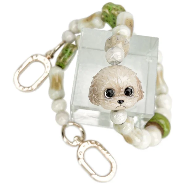 Nimmy New Big Eye Cute Pets 2.0 Bag Charm - Browneng