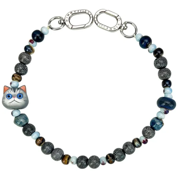 Nimmy New Big Eye Cute Pets 2.0 Bag Charm - Grayeng