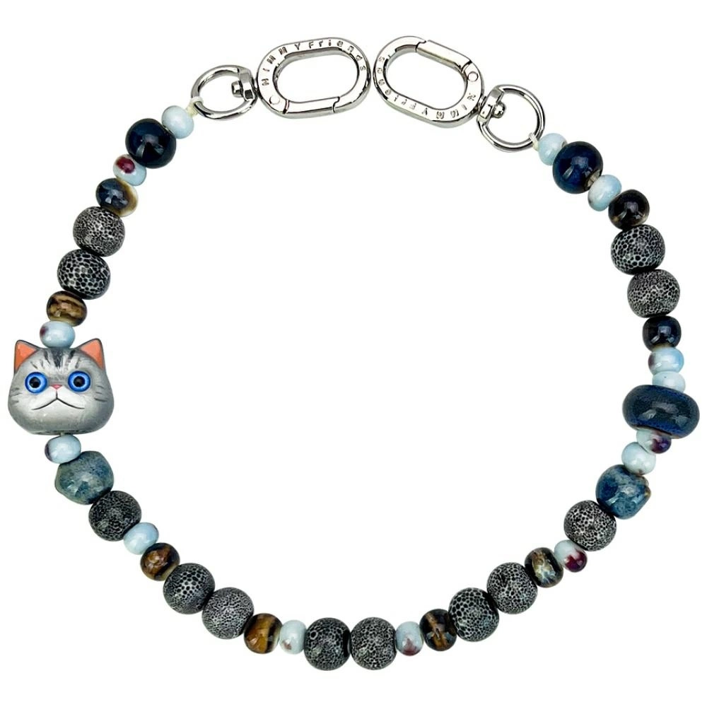 Nimmy New Big Eye Cute Pets 2.0 Bag Charm - Grayeng