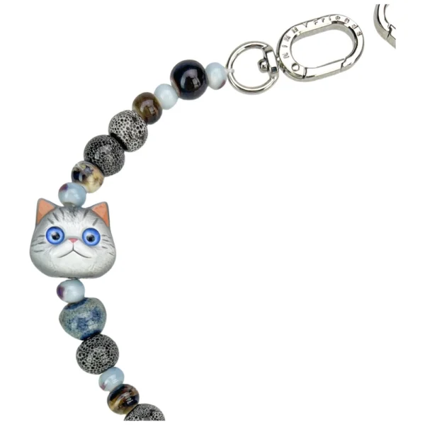 Nimmy New Big Eye Cute Pets 2.0 Bag Charm - Grayeng