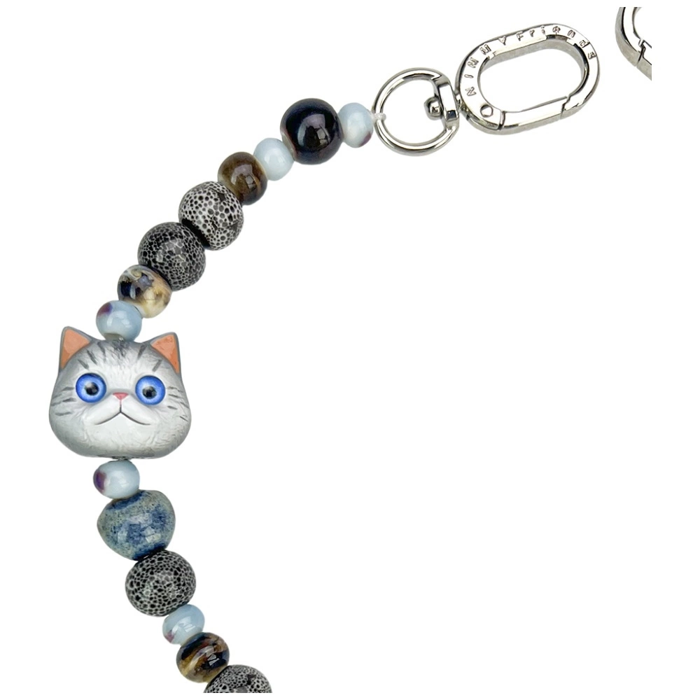 Nimmy New Big Eye Cute Pets 2.0 Bag Charm - Grayeng
