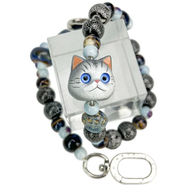 Nimmy New Big Eye Cute Pets 2.0 Bag Charm - Grayeng