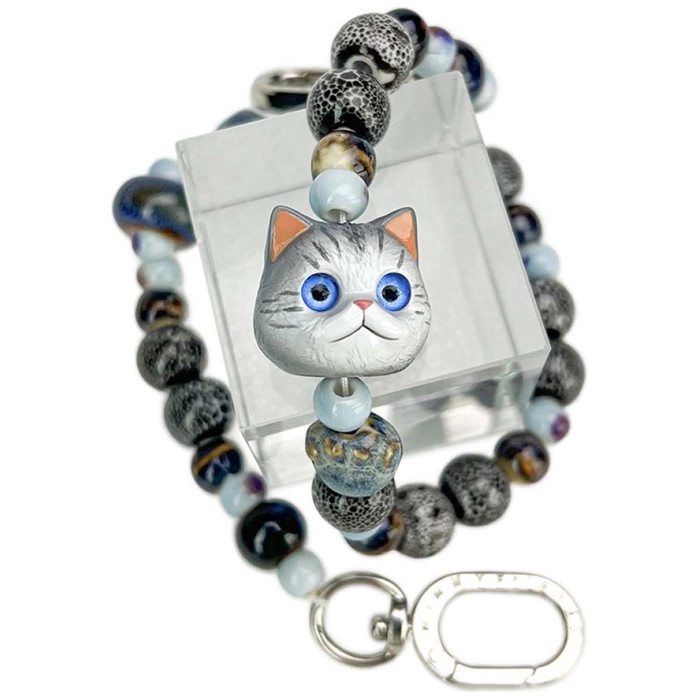 Nimmy New Big Eye Cute Pets 2.0 Bag Charm - Grayeng