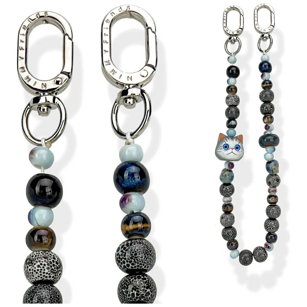 Nimmy New Big Eye Cute Pets 2.0 Bag Charm - Grayeng