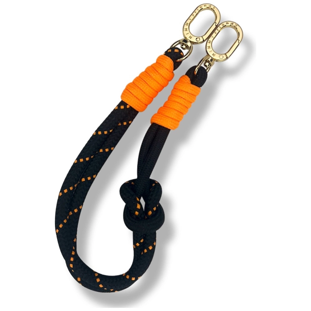 Nimmy Cool&Cute 2.0 crossbody + handstrap set - orange and blackeng