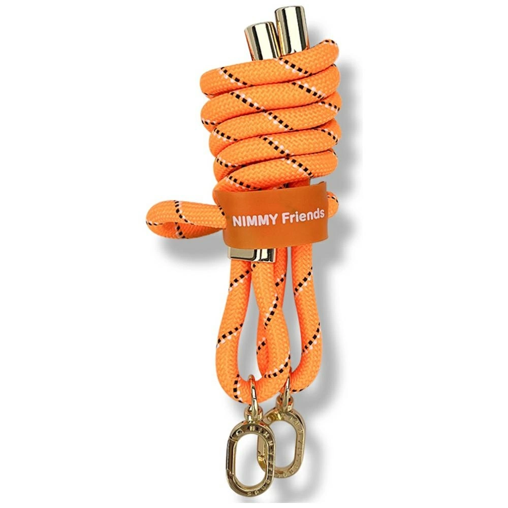 Nimmy Cool&Cute 2.0 crossbody + handstrap set - orange and blackeng