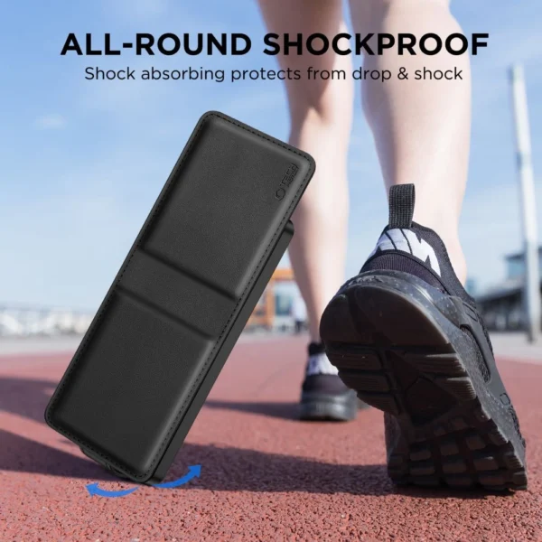 Tech-Protect Wallet Case for Samsung Galaxy Z Flip 7 - Blackeng
