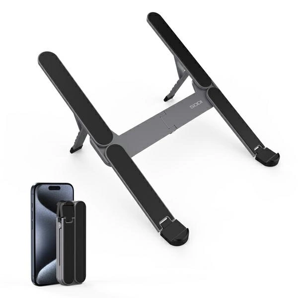 SODI Foldable Compact Mini Laptop Stand - Grayeng