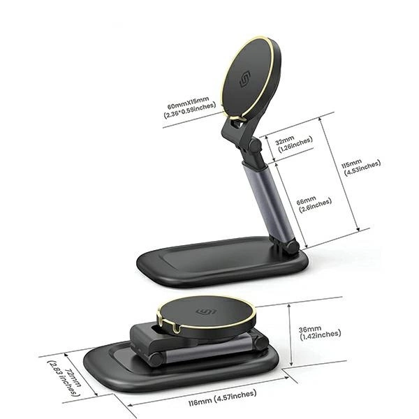 SODI BM310 Inductive Stand with MagSafe - Blackeng