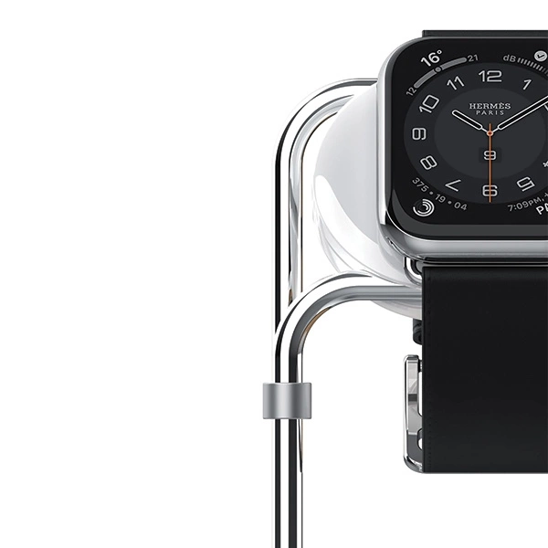 SODI SAW-300 Apple Watch Stand - Silvereng