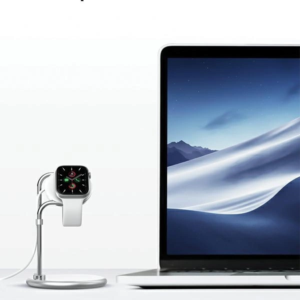 SODI SAW-300 Apple Watch Stand - Silvereng