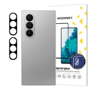Black Wozinsky Full Camera Glass for Samsung Galaxy Z Fold 7, Set of 2eng