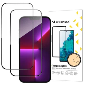 Wozinsky Full Glue Tempered Glass 2-Pack for iPhone 17 Aireng