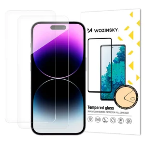 Wozinsky Tempered Glass 2-Pack for iPhone 17 Pro Max / 16 Pro Maxeng