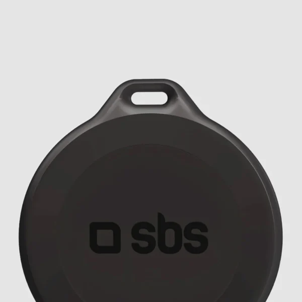 SBS Track My Circle Waterproof IP65 Locator Compatible with Apple Find My - Blackeng