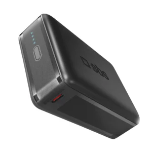 Powerbank SBS 20000mAh 65W PD AFC USB-C USB-A for laptop, tablet, smartphone - blackeng