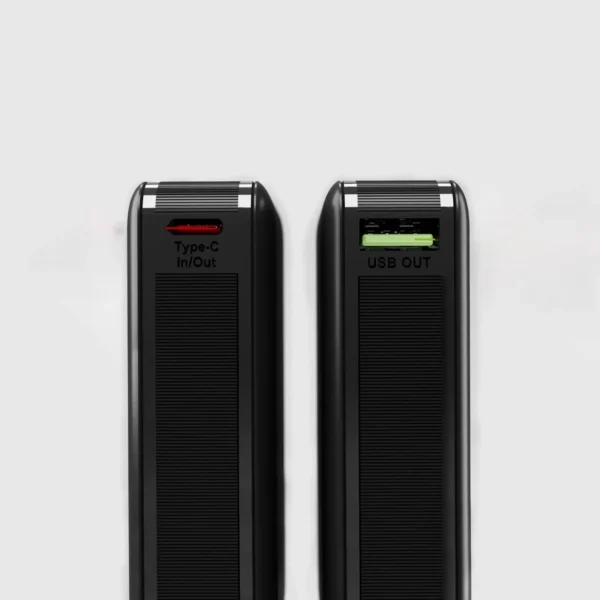 Powerbank SBS 20000mAh 65W PD AFC USB-C USB-A for laptop, tablet, smartphone - blackeng