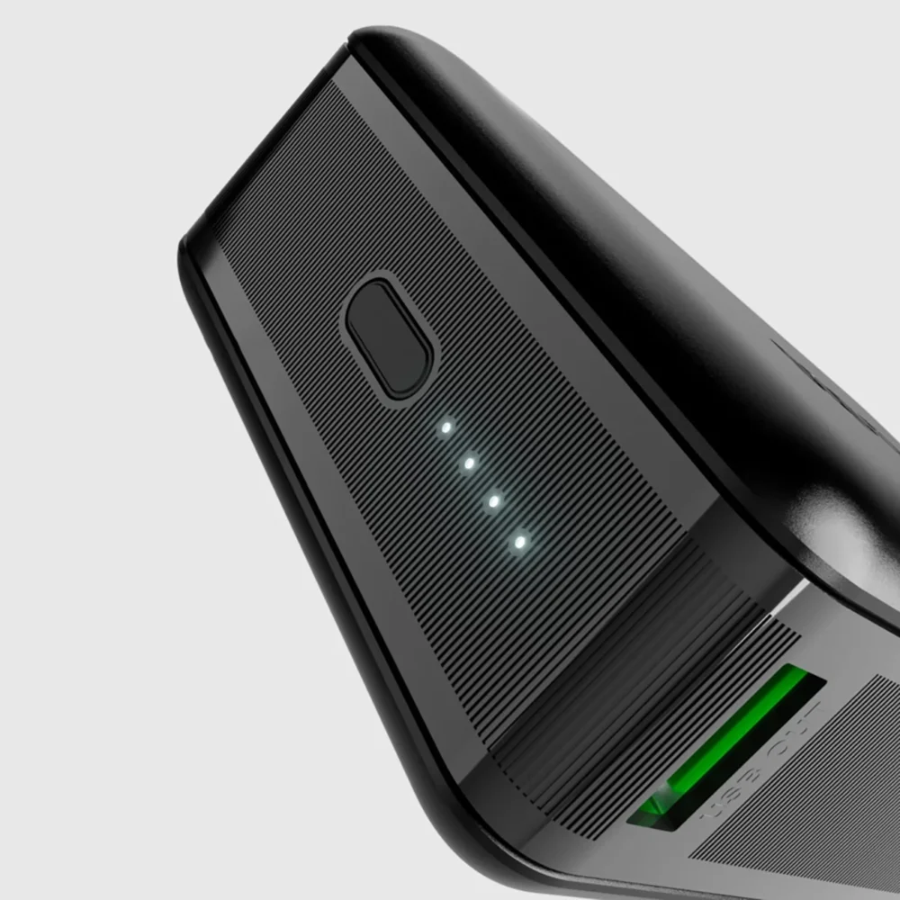 Powerbank SBS 20000mAh 65W PD AFC USB-C USB-A for laptop, tablet, smartphone - blackeng