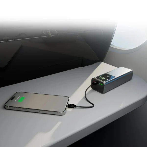 Powerbank SBS 20000mAh PD 100W with LCD display - grayeng