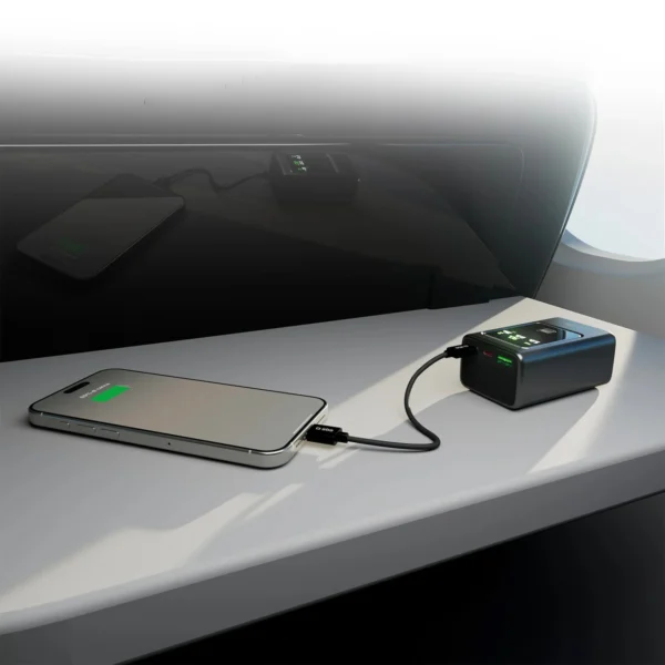 Powerbank SBS 10000mAh PD 35W with LCD display - grayeng