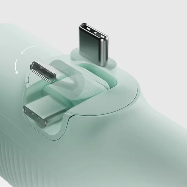 SBS EcoPower 5000 mAh 10W Powerbank with Built-in USB-C Port - Greeneng
