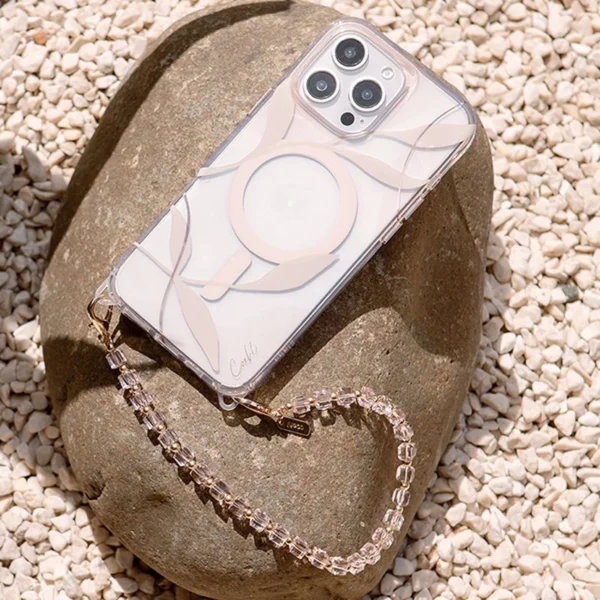 Uniq Coehl Candy Gem Handstrap Universal Phone Strap Pendant - Pinkeng